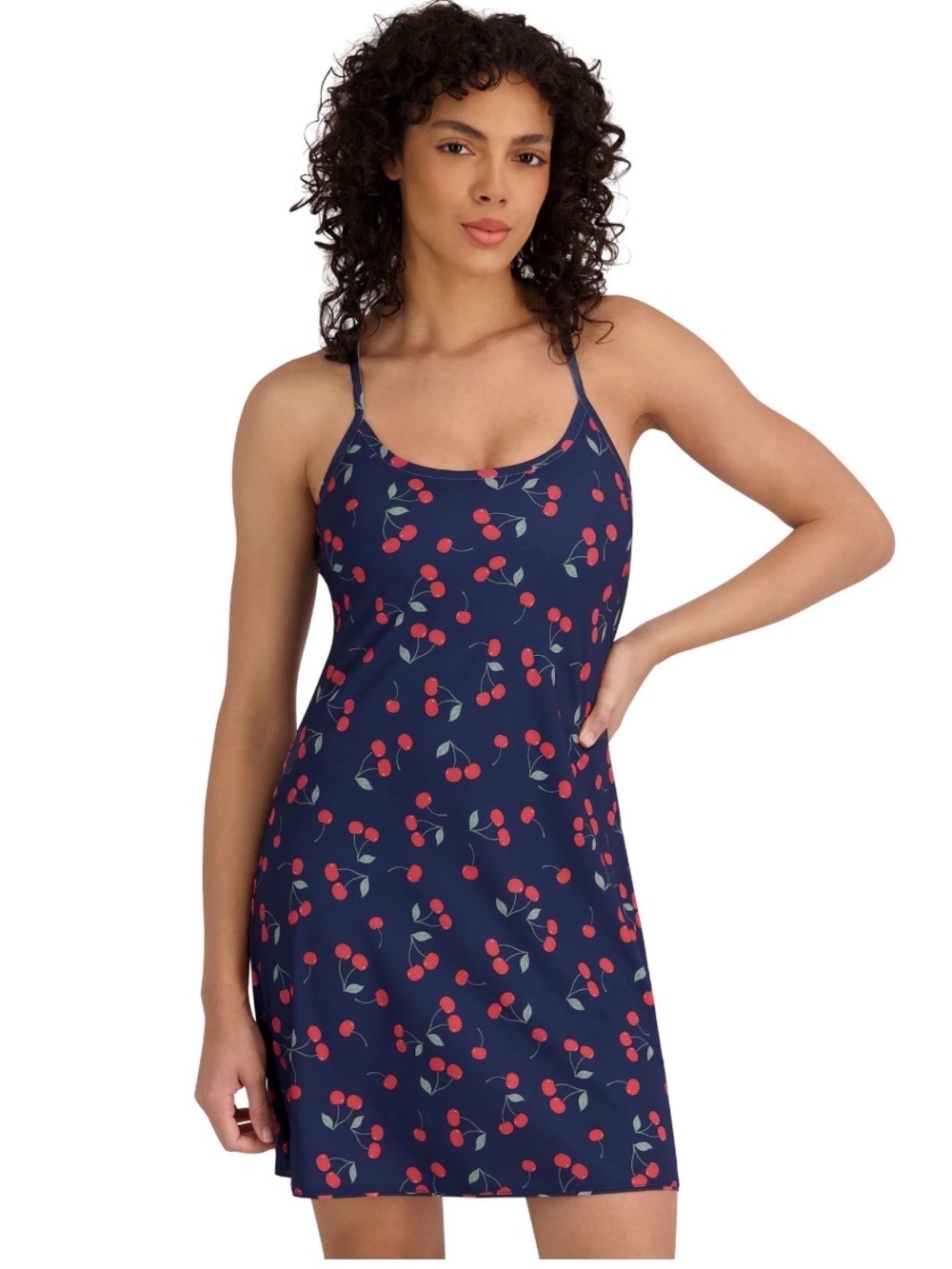 Outdoor Voices Cherry Exercise Dress Medium